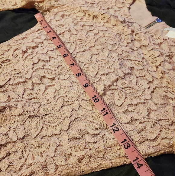 H&M Lace Dress in Blush Pink - Picture 6 of 7